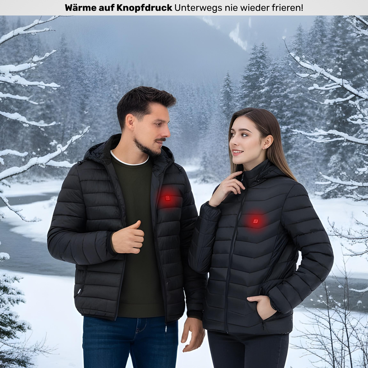 Beheizte Jacke