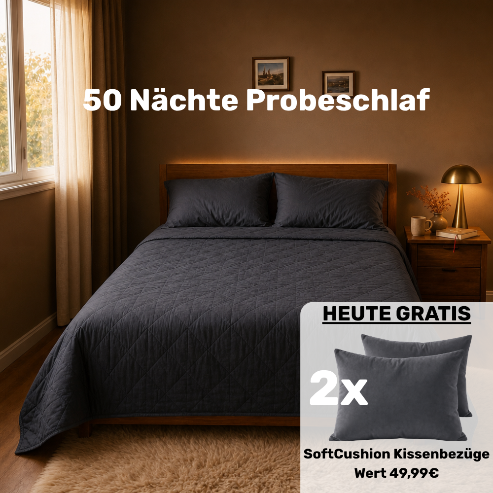 Duné Everyday Bettdecke - 2-in-1 Ganzjahresdecke. Ohne Bettwäsche & schnelltrocknend