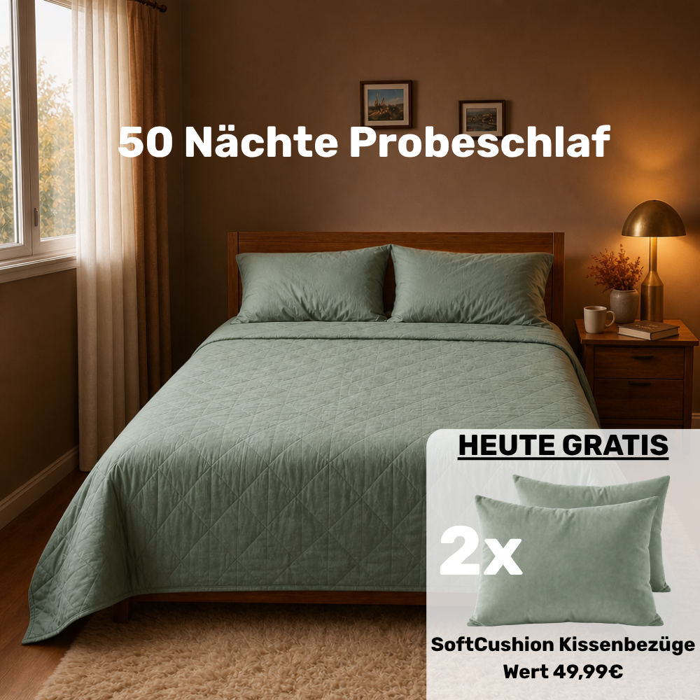 Duné Everyday Bettdecke - 2-in-1 Ganzjahresdecke. Ohne Bettwäsche & schnelltrocknend